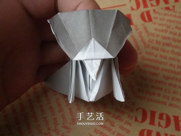 可愛(ài)小狗的折法圖解 手工折紙小狗的步驟圖 -  www.rpnrmr.com