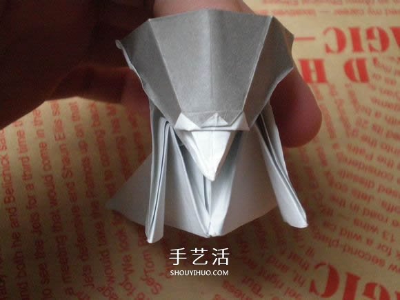 可愛(ài)小狗的折法圖解 手工折紙小狗的步驟圖 -  www.rpnrmr.com