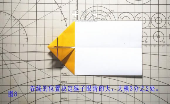 逼真的猴子折紙圖解 手工折紙小猴子的折法 -  www.rpnrmr.com