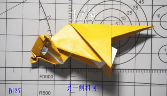 逼真的猴子折紙圖解 手工折紙小猴子的折法 -  www.rpnrmr.com