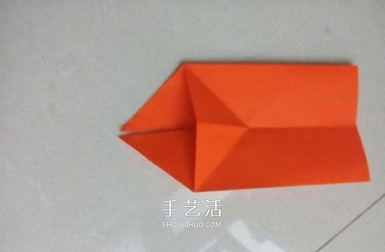 手工折紙兔子的圖解 怎么折兔子的方法步驟 -  www.rpnrmr.com