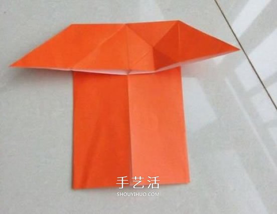 手工折紙兔子的圖解 怎么折兔子的方法步驟 -  www.rpnrmr.com