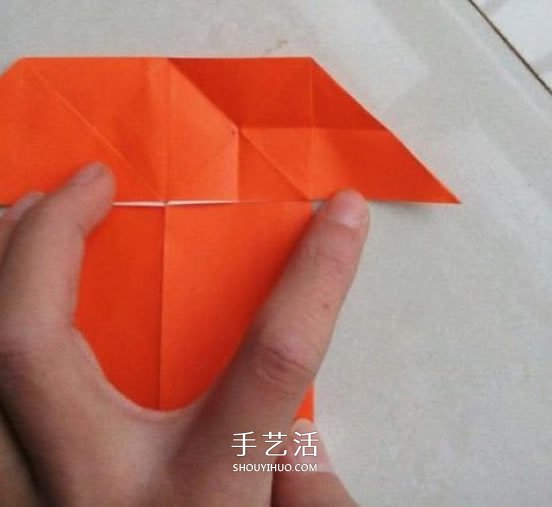 手工折紙兔子的圖解 怎么折兔子的方法步驟 -  www.rpnrmr.com