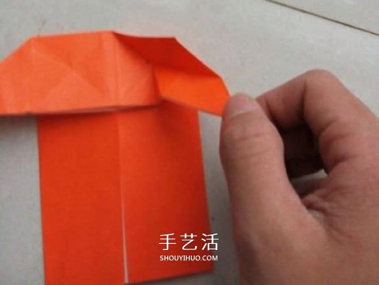 手工折紙兔子的圖解 怎么折兔子的方法步驟 -  www.rpnrmr.com