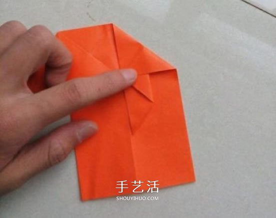 手工折紙兔子的圖解 怎么折兔子的方法步驟 -  www.rpnrmr.com