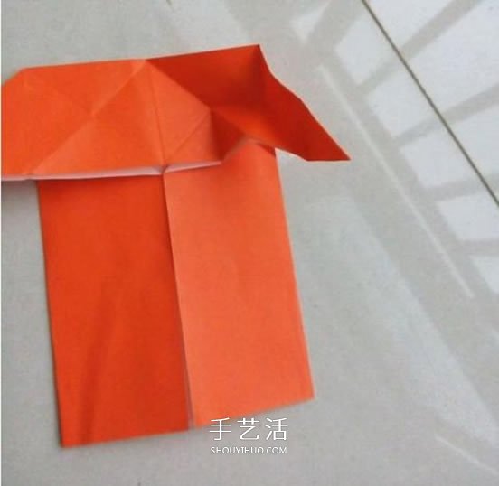 手工折紙兔子的圖解 怎么折兔子的方法步驟 -  www.rpnrmr.com