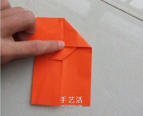 手工折紙兔子的圖解 怎么折兔子的方法步驟 -  www.rpnrmr.com