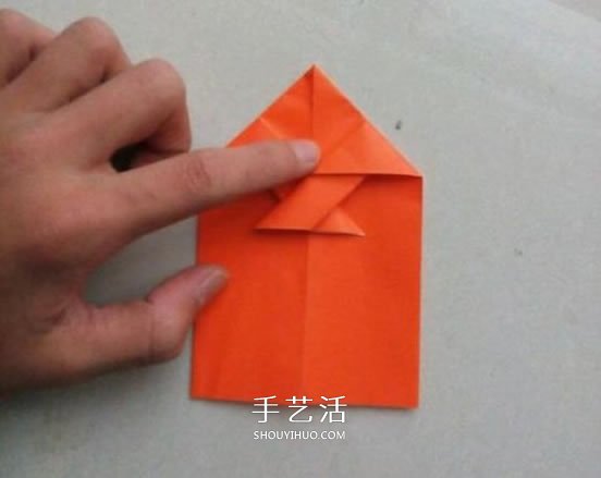 手工折紙兔子的圖解 怎么折兔子的方法步驟 -  www.rpnrmr.com