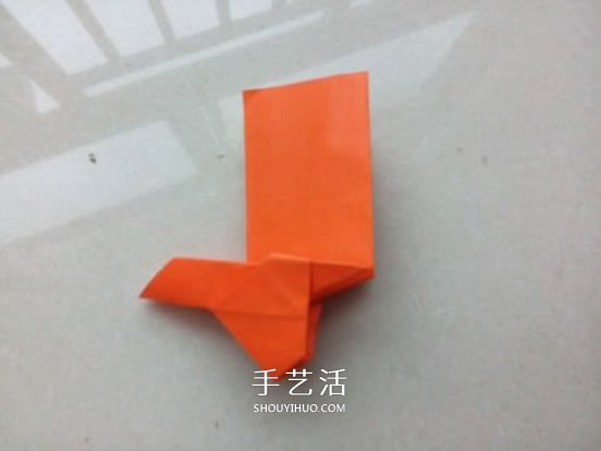 手工折紙兔子的圖解 怎么折兔子的方法步驟 -  www.rpnrmr.com