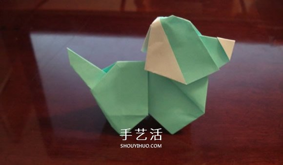 小狗的折法圖解教程 可愛(ài)小狗的折疊方法 -  www.rpnrmr.com