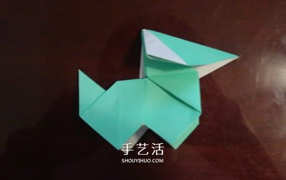 小狗的折法圖解教程 可愛(ài)小狗的折疊方法 -  www.rpnrmr.com