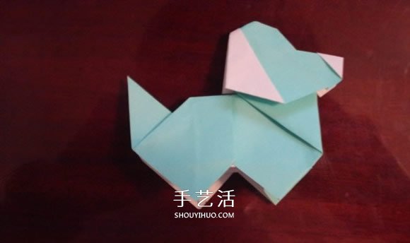小狗的折法圖解教程 可愛(ài)小狗的折疊方法 -  www.rpnrmr.com