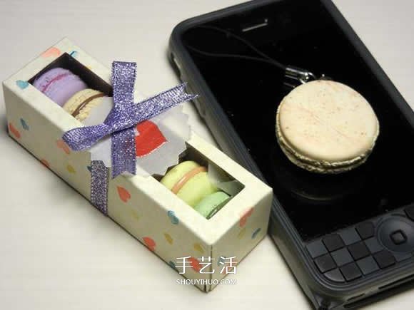 七夕情人節(jié)軟陶禮物DIY 自制軟陶馬卡龍圖解 -  www.rpnrmr.com