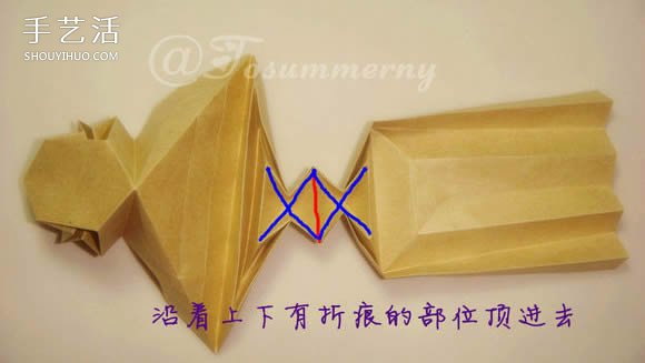 萌版孫悟空的折法圖解 折紙孫大圣的方法步驟 -  www.rpnrmr.com