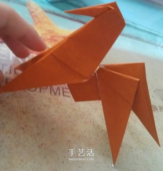 折紙馬兒的方法圖解 手工折疊立體馬兒步驟 -  www.rpnrmr.com