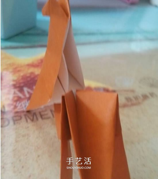 折紙馬兒的方法圖解 手工折疊立體馬兒步驟 -  www.rpnrmr.com