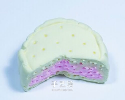超輕粘土月餅的做法 中秋節(jié)粘土月餅手工制作 -  www.rpnrmr.com