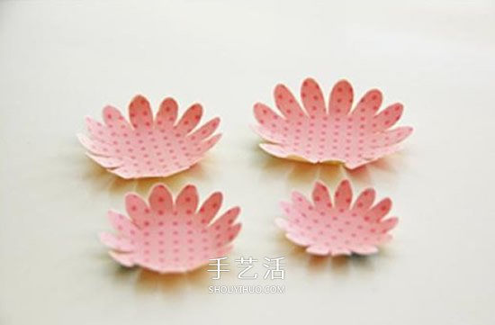 中秋節(jié)賀卡手工制作 卡紙花朵賀卡DIY圖解 -  www.rpnrmr.com
