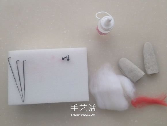 羊毛氈小兔子制作圖解 簡(jiǎn)單手工羊毛氈兔子DIY -  www.rpnrmr.com