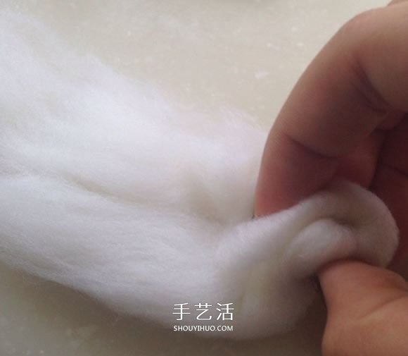 羊毛氈小兔子制作圖解 簡(jiǎn)單手工羊毛氈兔子DIY -  www.rpnrmr.com