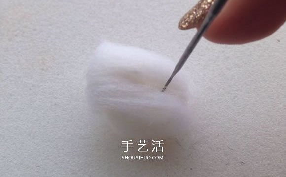 羊毛氈小兔子制作圖解 簡(jiǎn)單手工羊毛氈兔子DIY -  www.rpnrmr.com