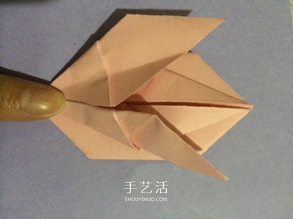 立體兔子的簡單折法 兒童手工折紙兔子圖解 -  www.rpnrmr.com