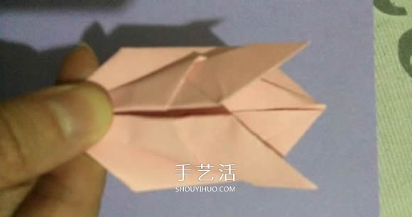 立體兔子的簡單折法 兒童手工折紙兔子圖解 -  www.rpnrmr.com