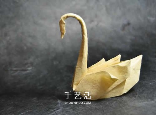 簡單天鵝的折紙方法 手工折紙漂亮天鵝圖解 -  www.rpnrmr.com