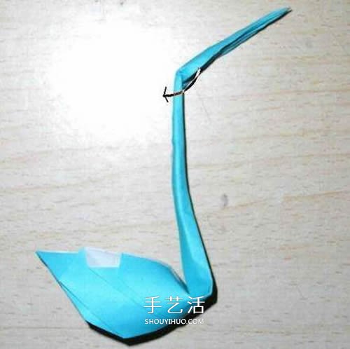 簡單天鵝的折紙方法 手工折紙漂亮天鵝圖解 -  www.rpnrmr.com