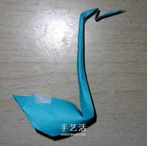 簡單天鵝的折紙方法 手工折紙漂亮天鵝圖解 -  www.rpnrmr.com