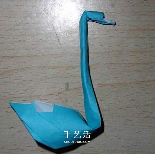 簡單天鵝的折紙方法 手工折紙漂亮天鵝圖解 -  www.rpnrmr.com