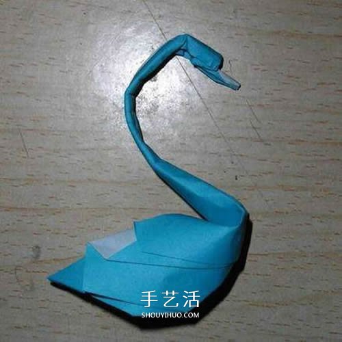 簡單天鵝的折紙方法 手工折紙漂亮天鵝圖解 -  www.rpnrmr.com