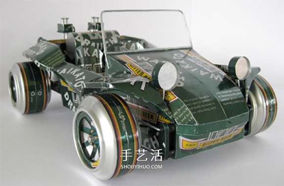 易拉罐汽車模型制作圖片 易拉罐做車輛模型作品 -  www.rpnrmr.com