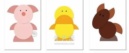 簡單又漂亮！卡紙手工制作小動物圖片大全 -  www.rpnrmr.com