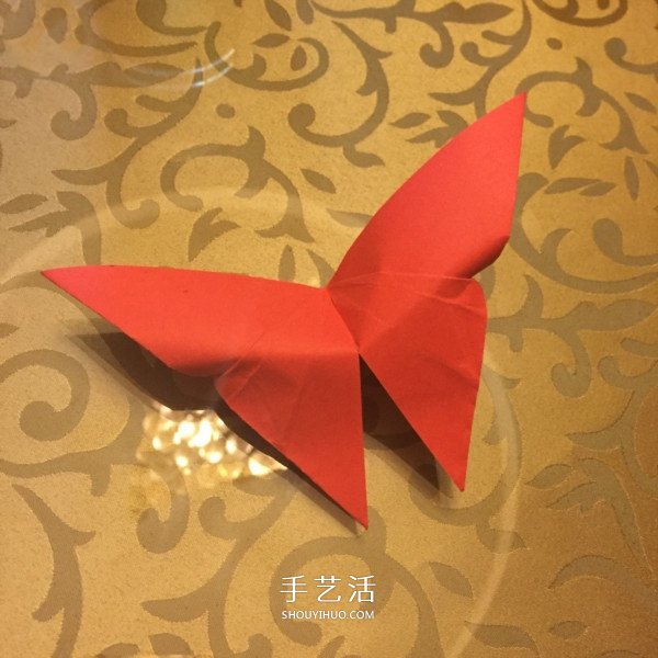 兒童折紙蝴蝶的教程 簡單漂亮蝴蝶的折法圖解 -  www.rpnrmr.com