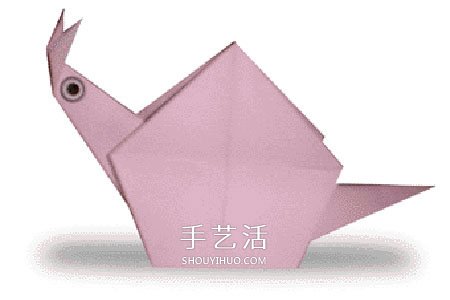立體蝸牛怎么折圖解 簡單蝸牛折紙步驟圖 -  www.rpnrmr.com