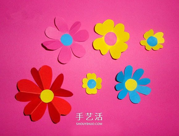教師節(jié)禮物花盤制作 卡紙手工制作漂亮花盤 -  www.rpnrmr.com
