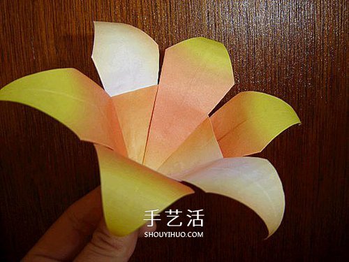 一張紙折百合花圖解 簡單又漂亮百合花折紙 -  www.rpnrmr.com