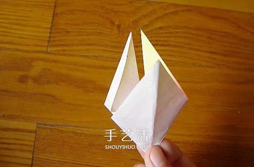 一張紙折百合花圖解 簡單又漂亮百合花折紙 -  www.rpnrmr.com