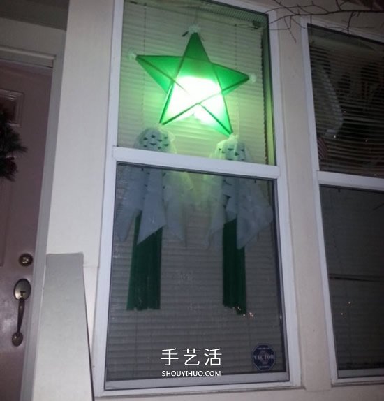 立體星星圣誕燈的做法 自制五角星圣誕燈圖解 -  www.rpnrmr.com