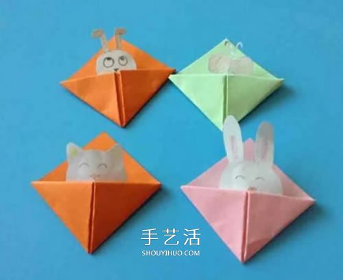 簡單護(hù)書角怎么折圖解 卡通護(hù)書角折法教程 -  www.rpnrmr.com