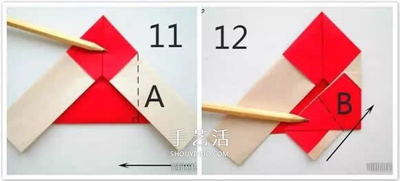 兒童折圣誕老人的教程 簡單可愛圣誕老人折紙 -  www.rpnrmr.com