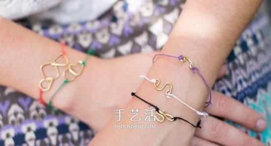 銅線手工制作小手鏈 小清新銅線手鏈的做法 -  www.rpnrmr.com