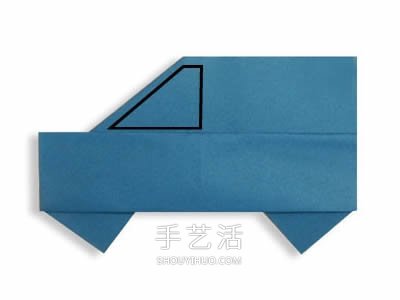 幼兒折紙貨車的教程 最簡(jiǎn)單小貨車的折法圖解 -  www.rpnrmr.com
