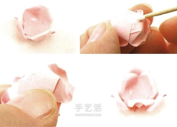 衍紙玫瑰花的做法教程 制作立體玫瑰花賀卡 -  www.rpnrmr.com