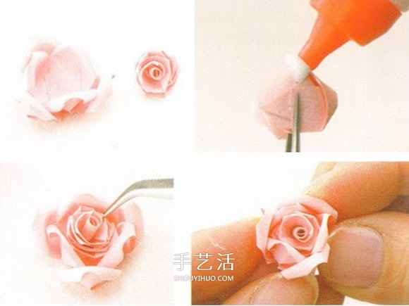 衍紙玫瑰花的做法教程 制作立體玫瑰花賀卡 -  www.rpnrmr.com