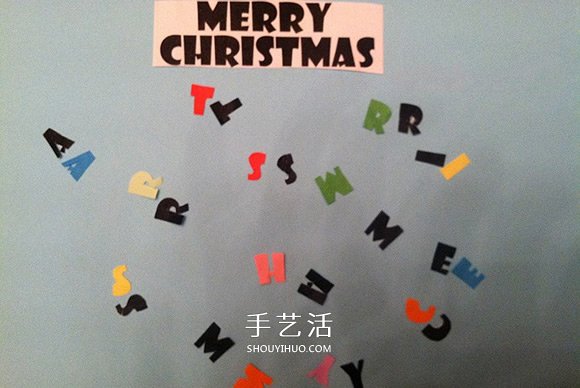 DIY圣誕卡片制作教程 感受彩色流淌的小小美好 -  www.rpnrmr.com