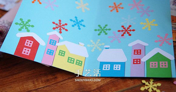 DIY圣誕卡片制作教程 感受彩色流淌的小小美好 -  www.rpnrmr.com