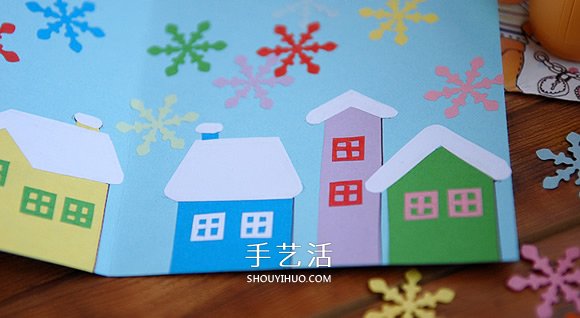 DIY圣誕卡片制作教程 感受彩色流淌的小小美好 -  www.rpnrmr.com