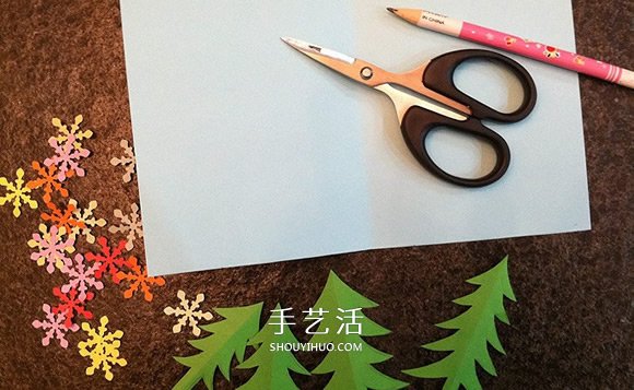 DIY圣誕卡片制作教程 感受彩色流淌的小小美好 -  www.rpnrmr.com